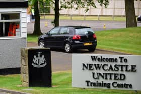 Newcastle United's training ground.