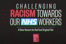 A still from the video