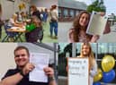 Take a look at these photos of students collecting their A level results across South Tyneside.