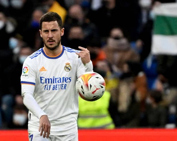 West Ham have reportedly joined Newcastle United in the hunt for Eden Hazard (Photo by PIERRE-PHILIPPE MARCOU/AFP via Getty Images)