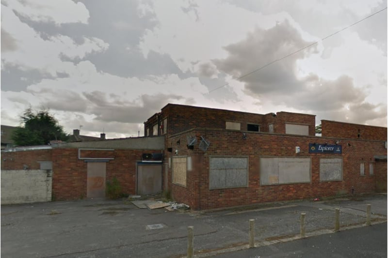 Former Clay Lane Social Club, Shackleton Road, Clay Lane. The club has been shut for many years - and has been a constant target for arson attacks. Replace it with a community centre, say locals.