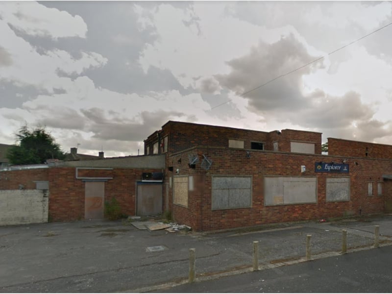 Former Clay Lane Social Club, Shackleton Road, Clay Lane. The club has been shut for many years - and has been a constant target for arson attacks. Replace it with a community centre, say locals.