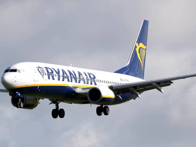 Ryanair has announced 'buy one. get one free' sale. Picture by Niall Carson/PA Wire