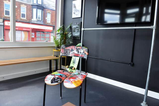 Barber David Garrick has opened up Community Barbers in Westoe Road.