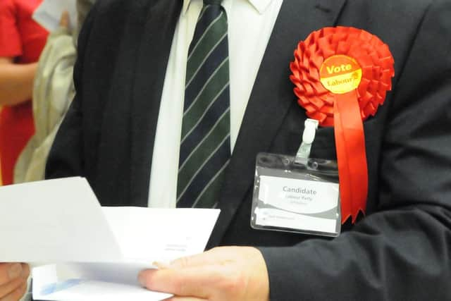 Bill Brady at an election count.