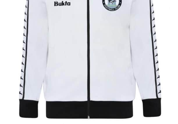 The reissue of Newcastle United's 1978 away tracksuit top. (Pic: Score Draw)