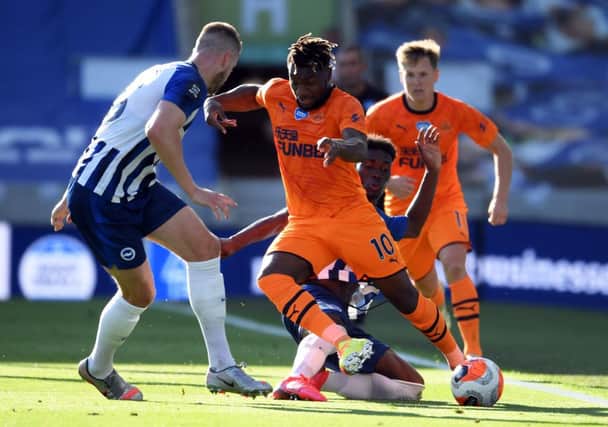 Allan Saint-Maximin.