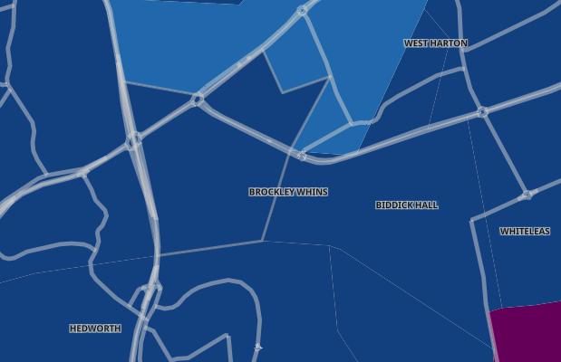 In the seven days up to March 9, Brockley Whins recorded a case rate of 334.6 per 100,000 people. A total of 18 cases were recorded - a rise of 200% from the previous week.