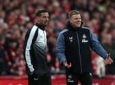 What side will Eddie Howe name to face Manchester City this weekend? (Photo by ADRIAN DENNIS/AFP via Getty Images)
