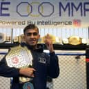 Fighter Shaj Haque has been crowned MMA Cage Warrior World Champion.