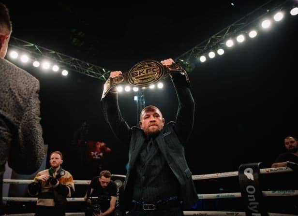 Conor McGregor was ringside in Newcastle as Bare Knuckle Fighting Championship (BKFC) made its return to British soil