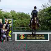 Staff and riders at East Boldon Riding Centre.