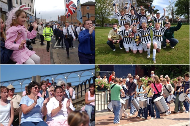 Tall ships, trophy-winning footballers and drummers. It all adds up to 2005.