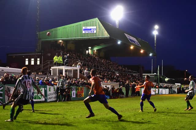 North East football clubs to visit during Newcastle United's international break and ticket deals clubs are offering. Blyth Spartans are one of the teams at home this weekend. (Photo by Stu Forster/Getty Images)