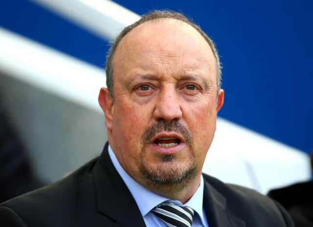 Rafa Benitez. (Photo by Jordan Mansfield/Getty Images)