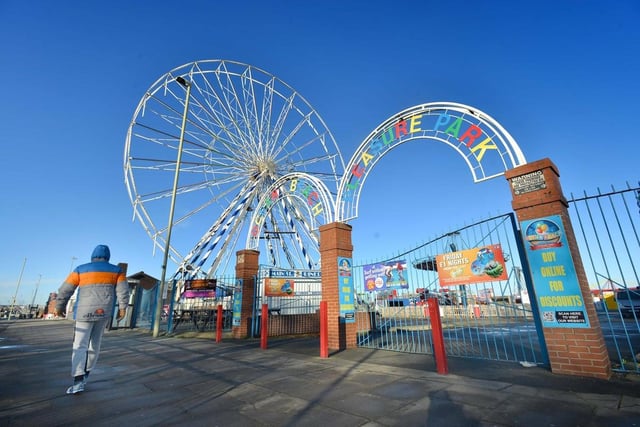 Ocean Beach Pleasure Park is home to thrilling rides and rollercoasters as well as arcades and a bowling alley.