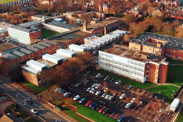 Aerial shot of South Shields Maritime School