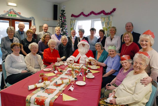 The Happy At Home Christmas party at St Gregory's RC Church Hall in 2008.