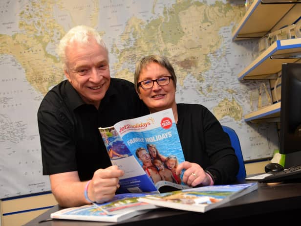 Westoe Travel owners Graeme and Joan Brett