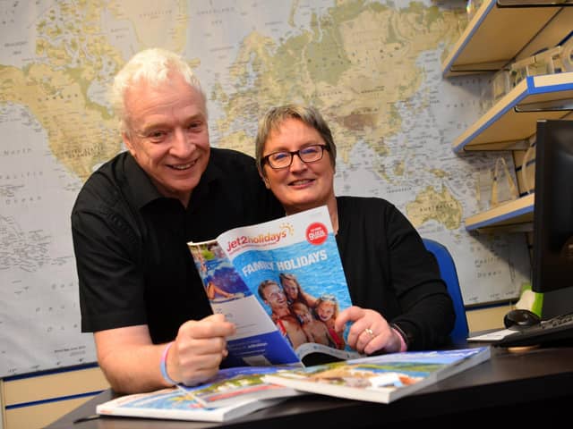 Westoe Travel owners Graeme and Joan Brett