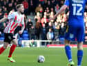 Carl Winchester played in midfield for Sunderland against AFC Wimbledon. Picture by FRANK REID