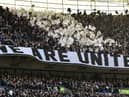 Newcastle United supporters at Wembley.