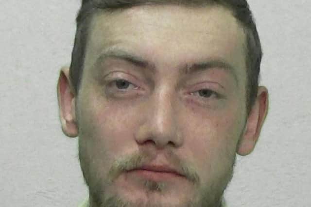 Liam Howden was given a suspended prison sentence after he stole from two South Tyneside shops.
