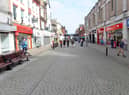 A quiet King Street, in the centre of South Shields, following the introduction of local lockdown restrictions in September.
