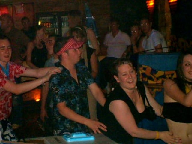 Come on and do the conga - back to 2005. Photo: Wayne Groves.