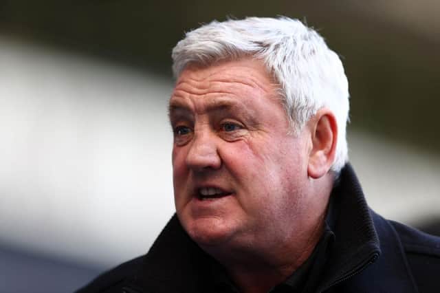 Steve Bruce, Manager of Newcastle United. (Photo by Michael Steele/Getty Images)