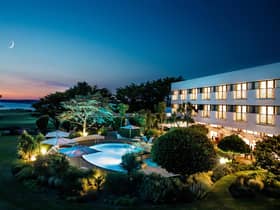The luxurious Atlantic Hotel.
