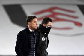 Fulham boss Scott Parker. (Photo by ANDY RAIN/POOL/AFP via Getty Images)