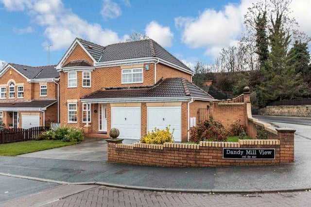 This four-bedroom, detached home, on the market for £340,000 with Strike, has been viewed more than 750 times on Zoopla in the past month.