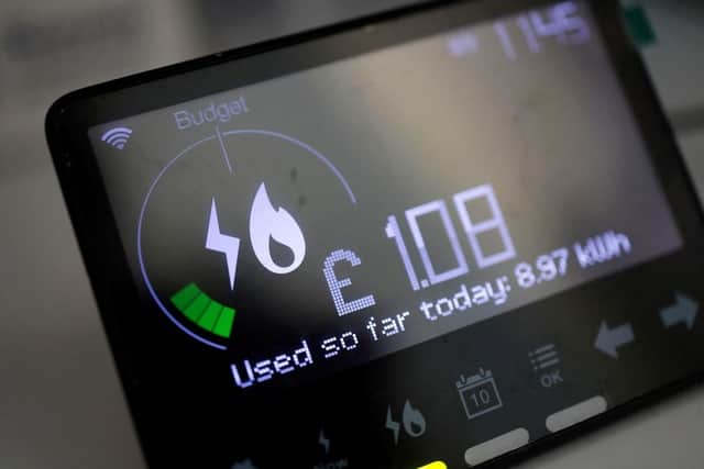 A smart energy meter. (Photo by Tolga Akmen / AFP via Getty Images)