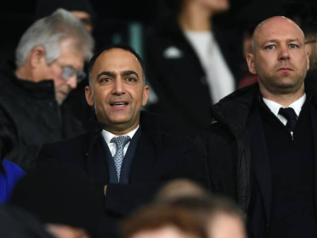 BALANCING ACT: Leeds United chairman Paraag Marathe