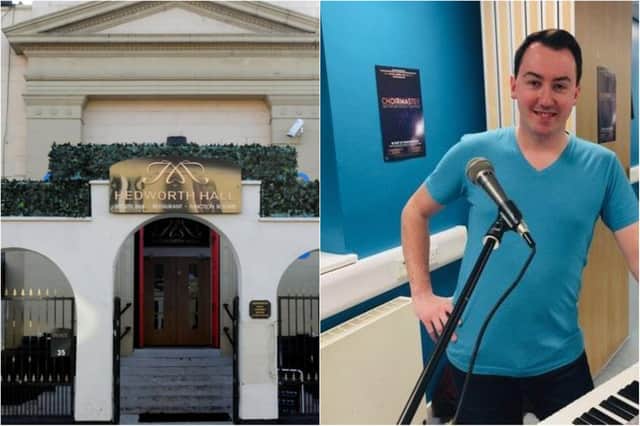 The show will be taking place at Hedworth Hall and will be directed by Adam Allinson (right)