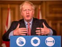 Prime Minister Boris Johnson will make an announcement on England's coronavirus restrictions today. Picture: Jack Hill/Pool/AFP via Getty Images.