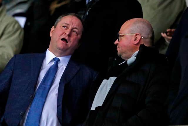 Mike Ashley (Photo by Adrian Dennis / AFP)