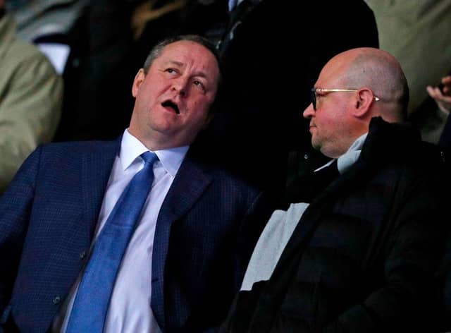 Mike Ashley (Photo by Adrian Dennis / AFP)