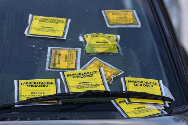 Parking fines.