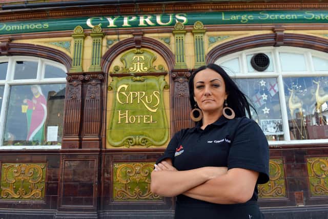 The New Cyprus Hotel owner Sinia Jazwi is disappointed by the delay to the ending of covid restrictions.