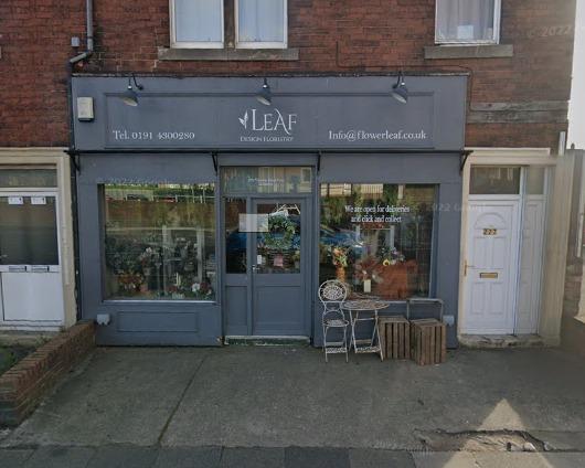 Leaf Florist on Albert Road in Jarrow has a 4.5 rating from 40 reviews.