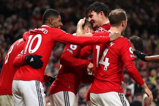 Newcastle United have been tipped to secure a shock move for Manchester United defender Harry Maguire in January (Photo by Naomi Baker/Getty Images)