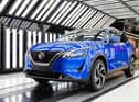 The Sunderland plant has just begun production of the new Qashqai