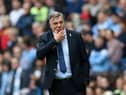 Leeds United boss Sam Allardyce needs more than a performance against Newcastle United at an electric Elland Road on Saturday. Pic: Getty