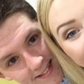 South Shields couple Liam Curry and Chloe Rutherford.