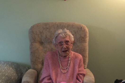 Mary Purvis, 102