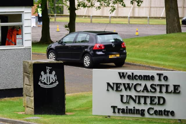 Newcastle United's training ground.