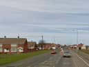 The collision occurred in Mill Lane, Whitburn