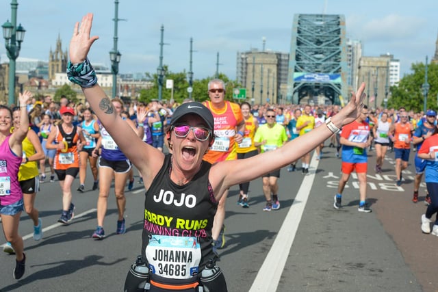 Now THIS is the energy we love to see on Great North Run day!